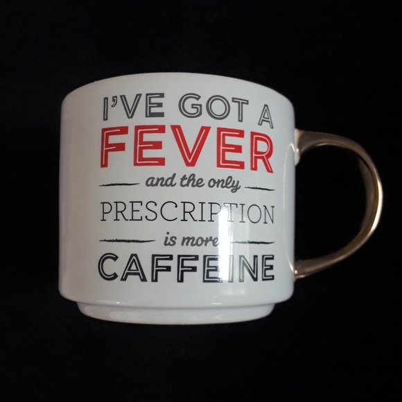 NEW Threshold Graphic Heavy Coffee Tea Mug Cup - Picture 1 of 4